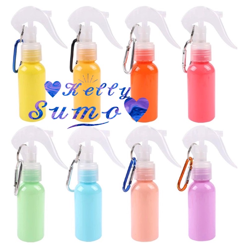 Bình chiết dung dịch dạng xịt phun sương Kèm Móc khóa Tiện Dụng