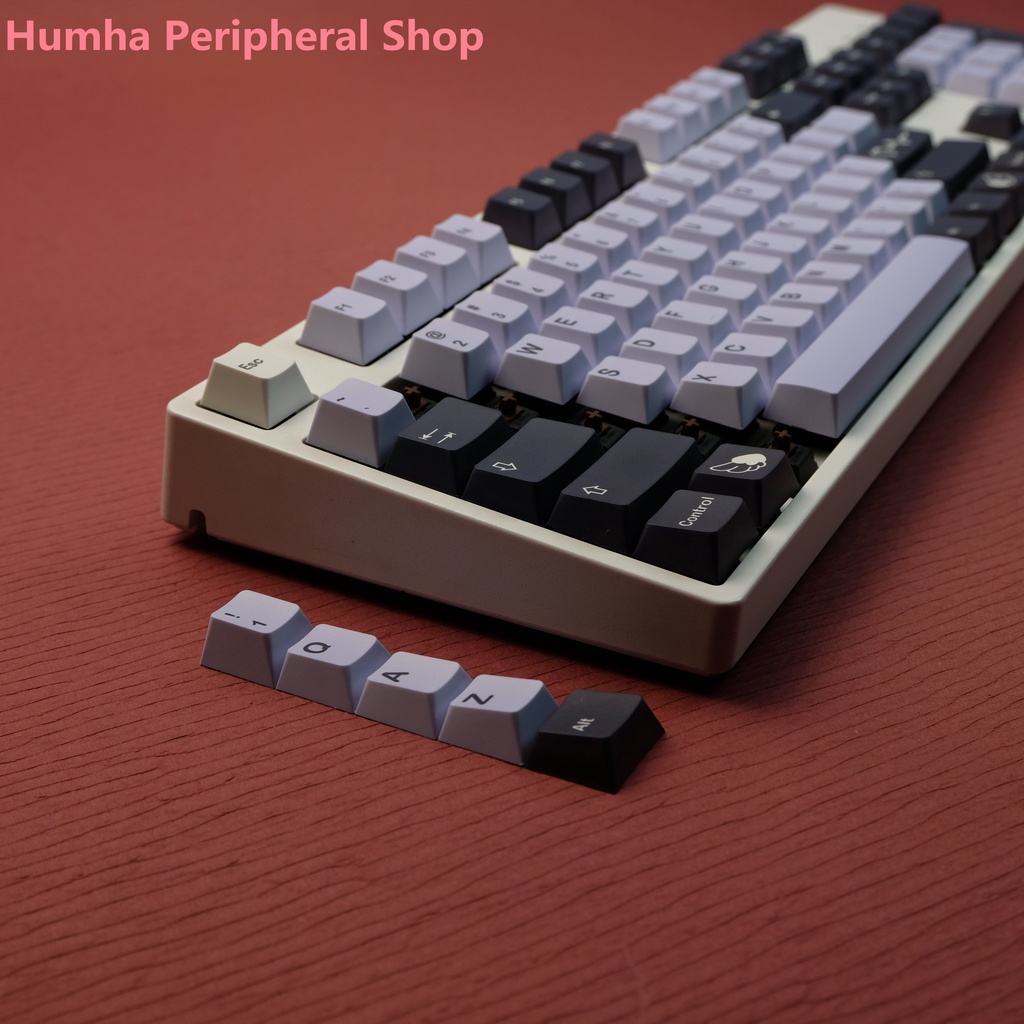 Bàn Phím Cơ Humha Tenshi 140 Phím Chất Liệu PBT Nhuộm Màu Xinh Xắn