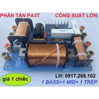Mạch phân tần 3 đường tiếng pa3t - 1 bass +1 mid + 1 trép - mạch công suất lớn - giá 1 chiếc