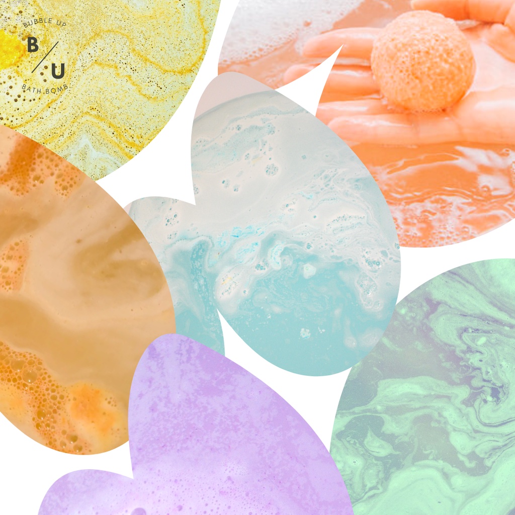 ĐỦ MẪU Bath bomb / Viên sủi / Viên thả bồn tắm