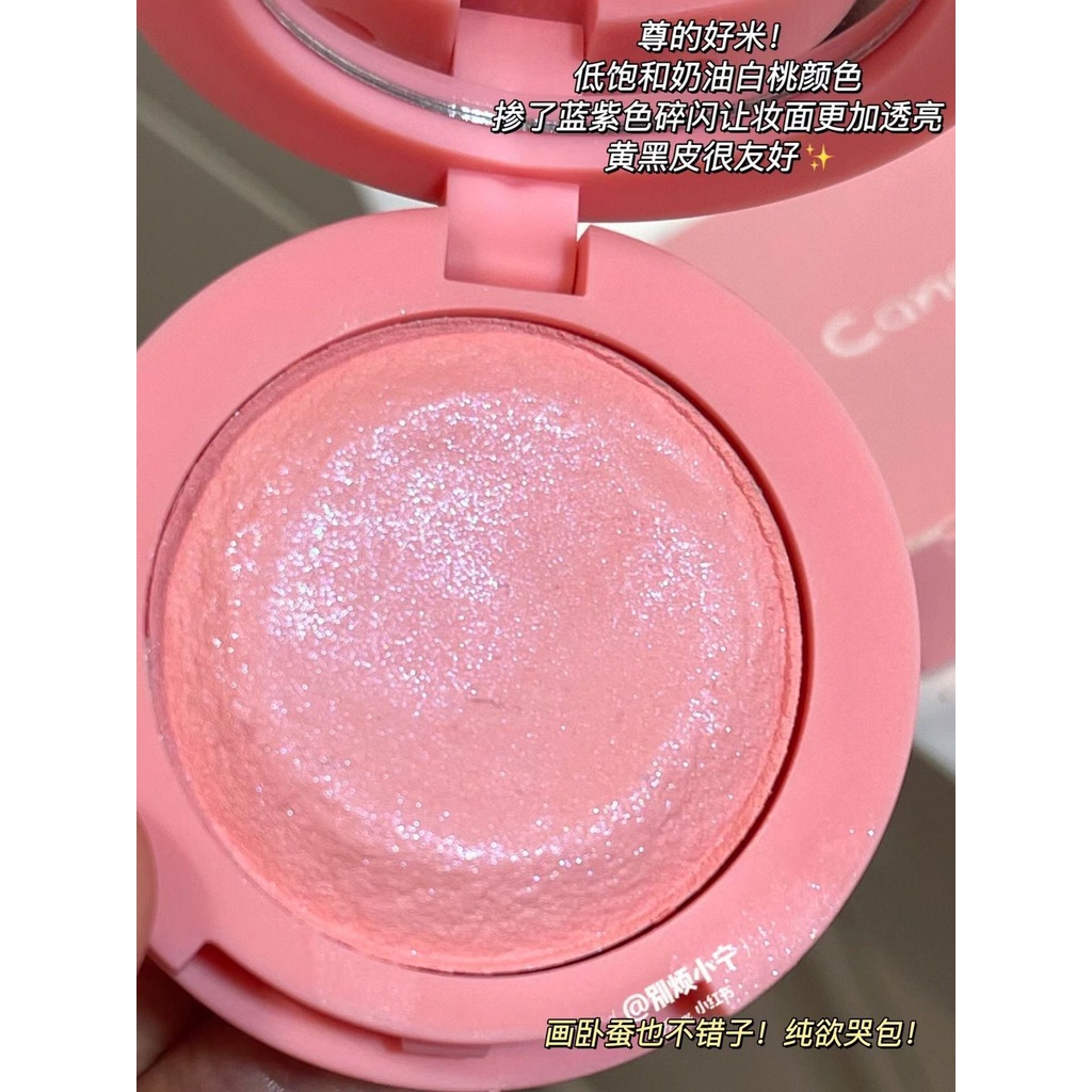 Phấn Má Hồng Mịn Màng Trang Điểm Tự Nhiên Không Thấm Nước Mashed potato