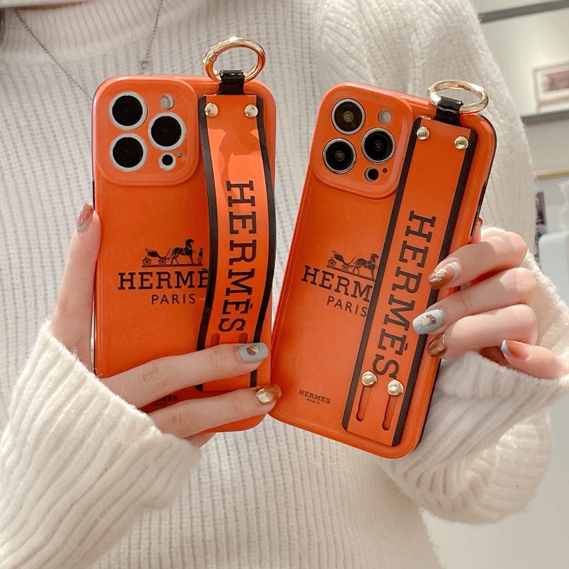 Ốp Điện Thoại Sang Trọng Có Dây Gài Cho iPhone 14 Pro Max 14 Pro 13 Pro Max 13 Pro 12 Pro Max 13 12 11 Pro Max