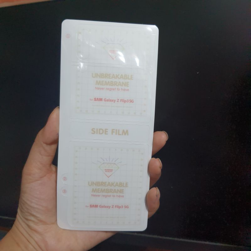 Miếng dán mặt sau và viền Samsung Z Flip 5 /Z Flip 4 / Z Flip 3 / Z Flip chống xước