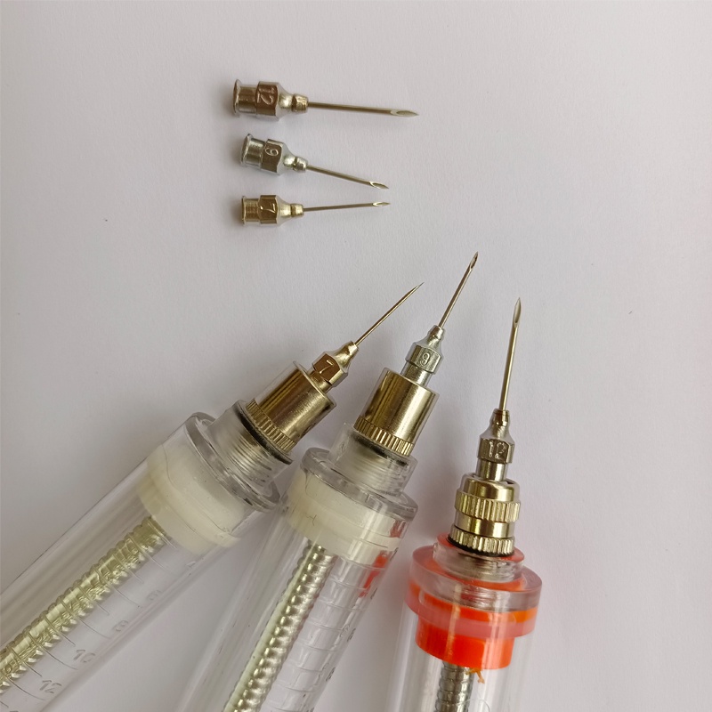 Kim tiêm thú y bằng inox, Đầu kim tiêm thích hợp dùng cho các loại gia súc, gia cầm