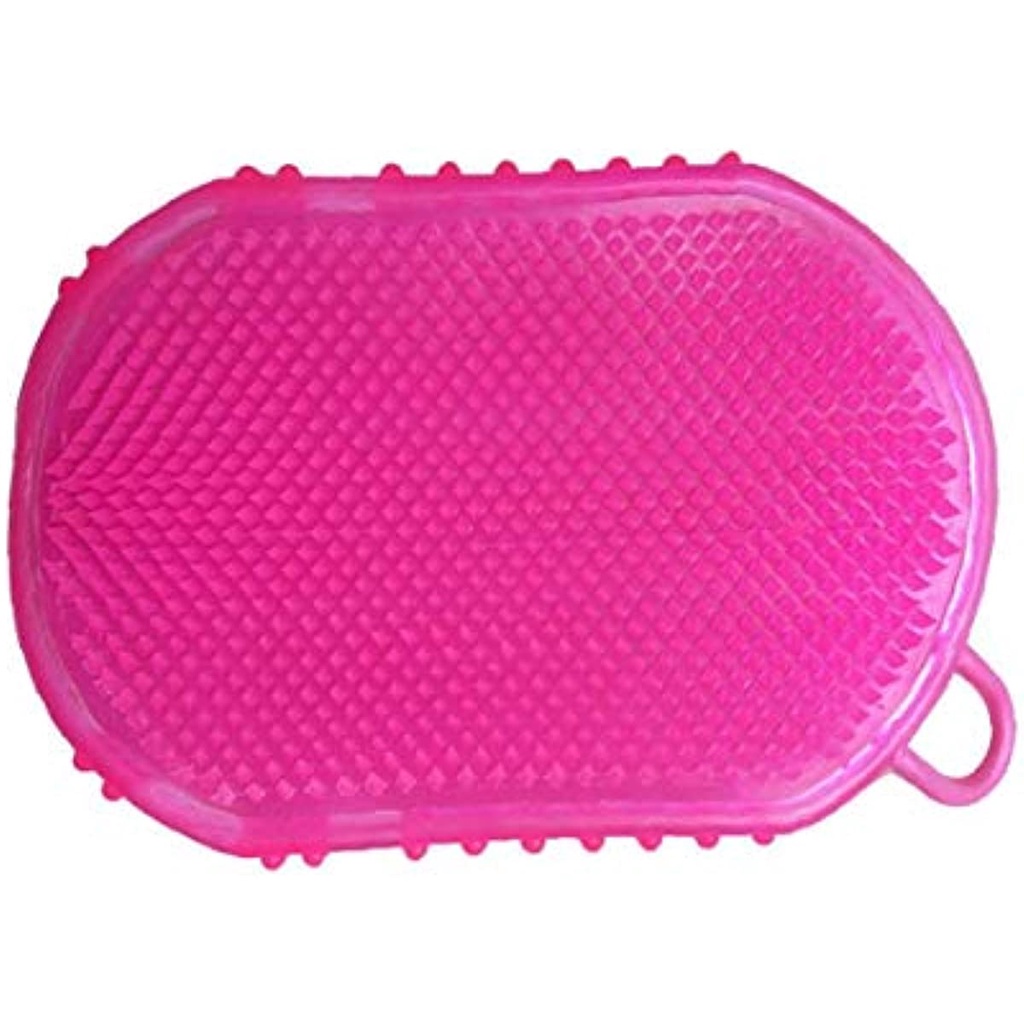 Bàn Chải Silicon Hai Mặt Mát Xa Lưng Khi Đi Vệ Sinh Cho Bé