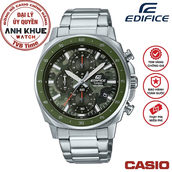 Đồng hồ nam Casio Edifice chính hãng Anh Khuê EFV-600D-3CVUDF (43mm)