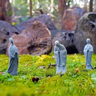 Tượng bái phật - đá sa thạch
