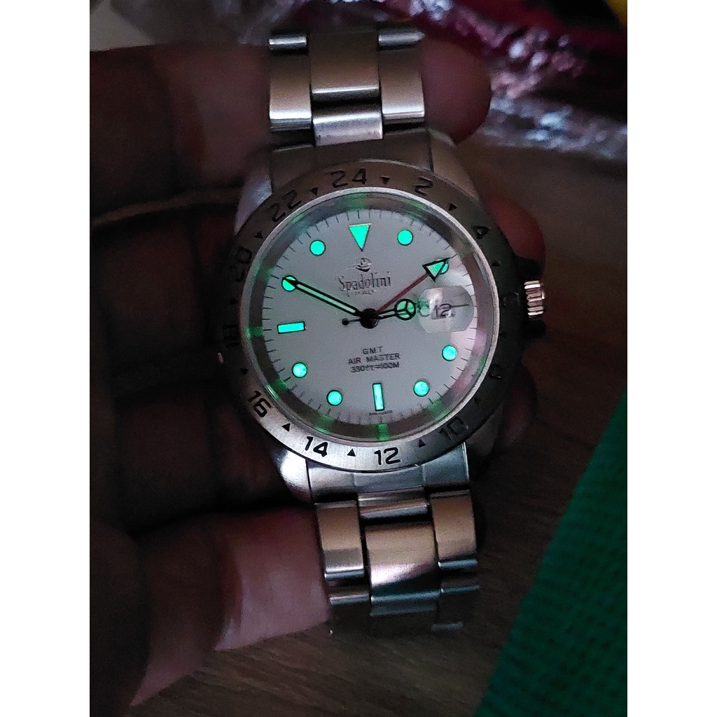 Đồng hồ nam Spadolini.Italia chạy pin hàng Si