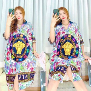 đầm thun lạnh 3D cao cấp, freesize từ ( 65-85kg)