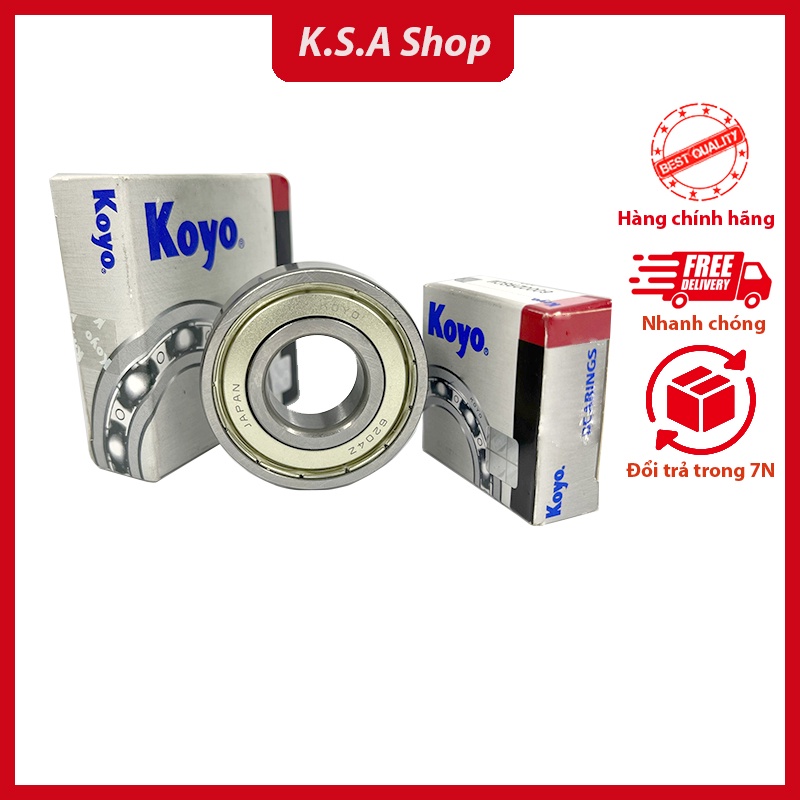 Vòng bi bạc đạn 6300, 6301, 6302, 6303, 6304, 6305 NSX KOYO - hàng chất lượng, giá rẻ - K.S.A shop.