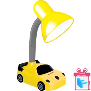 Đèn bàn Điện Quang ĐQ DKL05 B (kiểu xe hơi, vàng đen, có bóng)