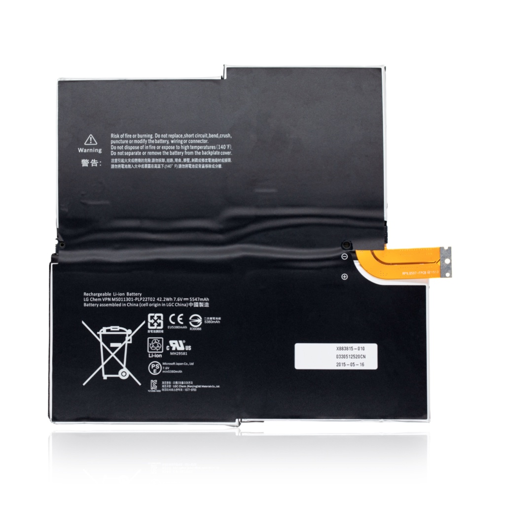 (BATTERY ZIN) Pin Microsoft Surface pro 3 pro3 model 1631 MS011301-PLP22T02