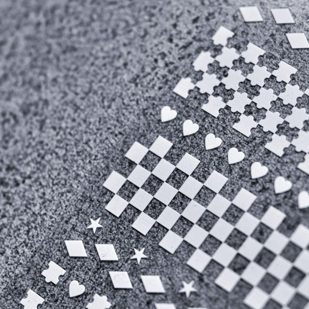 Miếng Dán Trang Trí Móng Tay DIY Hình Bướm Trái Tim Dành Cho Nữ