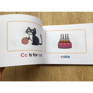 Sách - Little Fox ABC book - in gộp 2 cuốn