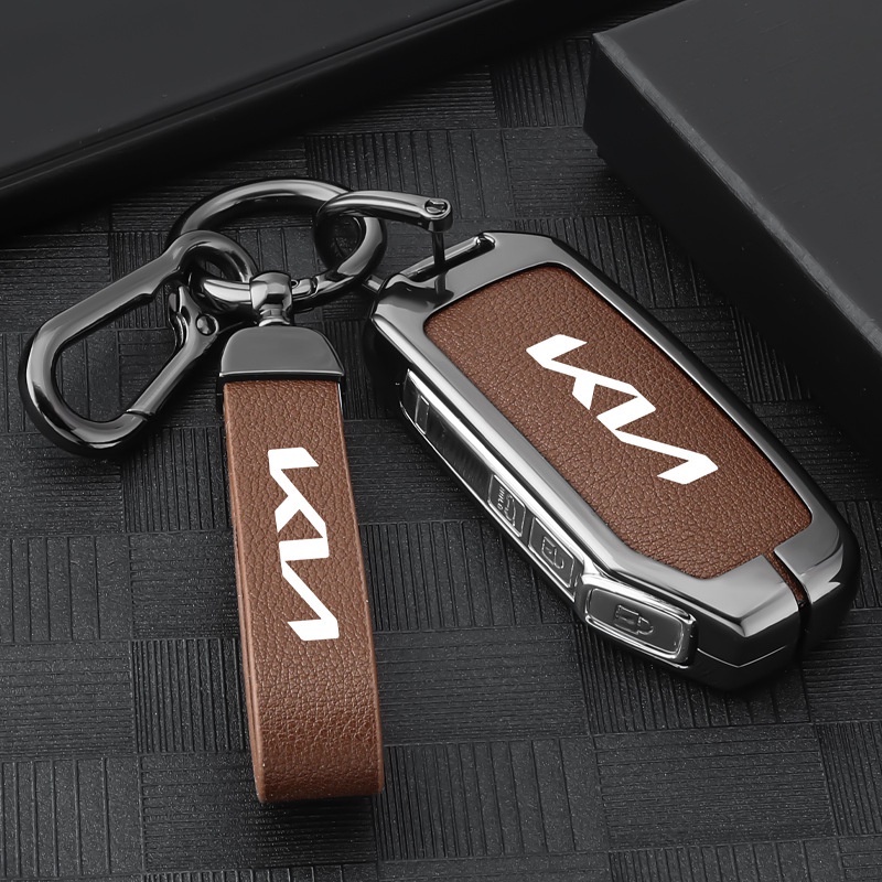 Vỏ Bọc Chìa Khóa 3 Nút 4 Nút Bằng Kim Loại Cho KIA K3 K5 CERATO SORENTO