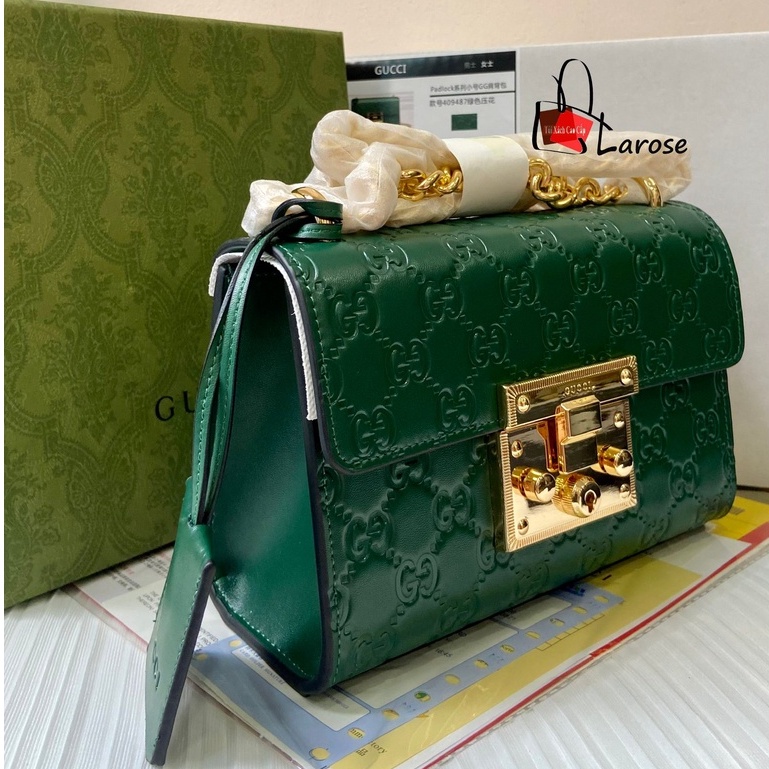 Túi Xách Nữ G Padlock Siêu cấp Da Thật L01116 LAROSE