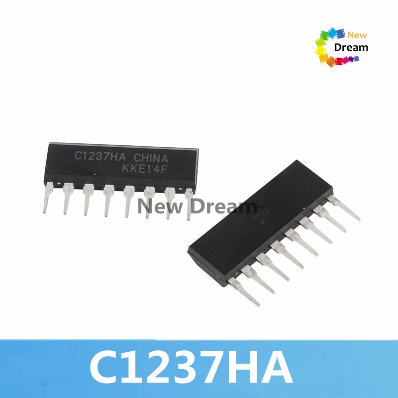 Bộ 5 Linh Kiện Bảo Vệ Loa Có Khóa Kéo C1237HA ZIP8 IC chip IC-8 UPC1237HA