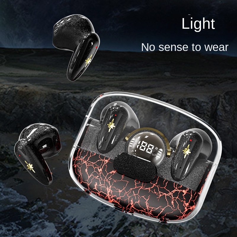 Tai nghe ETRONIK X35 TWS Mới Bluetooth 5.2 Tai nghe siêu trầm Tai nghe chơi game Tai nghe thời trang Đèn LED HD Âm thanh nổi Chất lượng âm thanh nổi Tai nghe không dây Khử tiếng ồn tuổi thọ pin dài