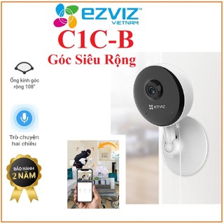 Camera Wifi Không Dây Góc Siêu Rộng Ezviz C1C-B 2Mp , Ezviz C1C 2Mp , Ezviz C2C 1Mp, Ezviz C1HC 2Mp - Hàng Chính Hãng