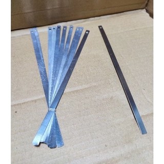 ( Bó 10 cây ) Cây , Que cạo lưỡi Inox - Dạng que thẳng 18cm