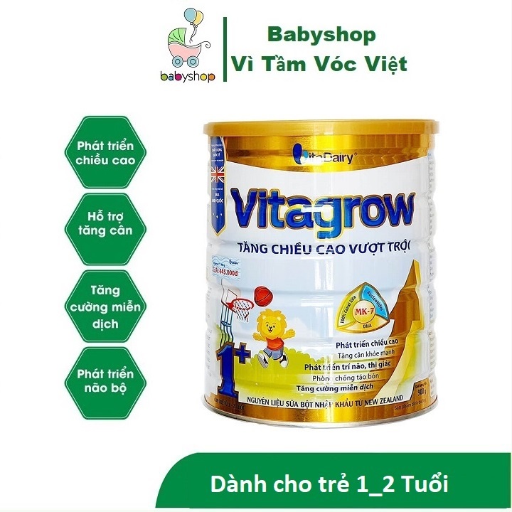 Sữa Bột Vitagrow 2+ 900g [Date 2027]