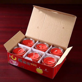Nến tealight (đèn cầy, sáp dầu cọ) hoa sen 24 tiếng