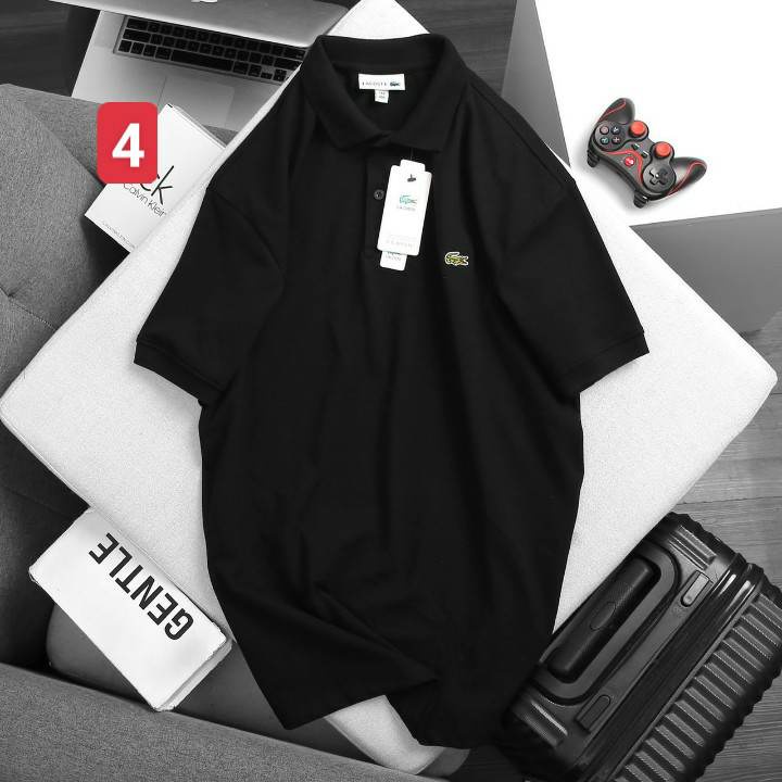 Áo thun polo Cá sấu đúng 100% cotton dư xịn- Không chứa nylon
