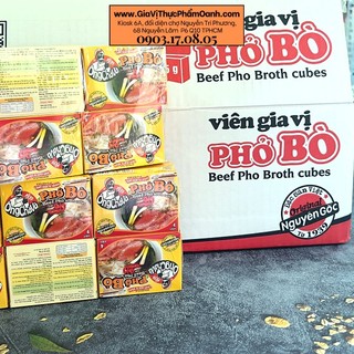 [Lốc 12 hộp] Viên gia vị PHỞ BÒ Ông Chà Và (THÙNG LIÊN HỆ)