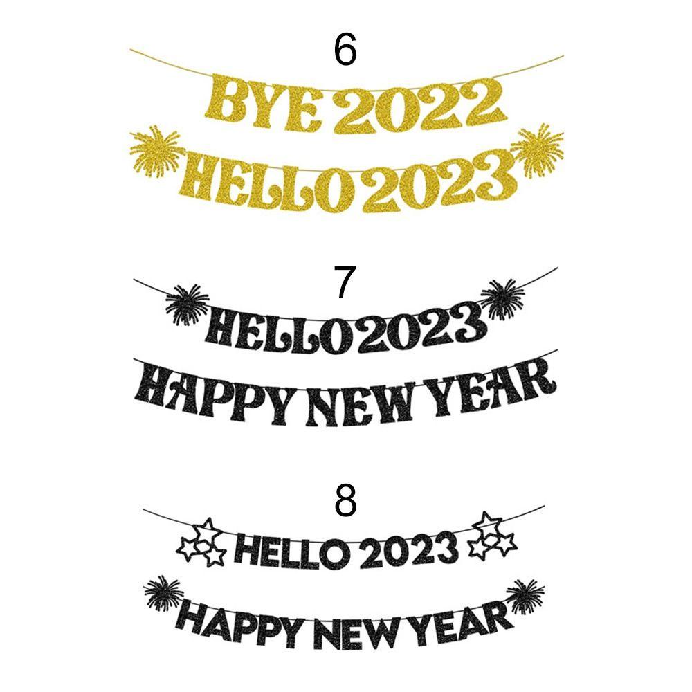 WTTLE Dây Treo Trang Trí Chúc Mừng Năm Mới 2023