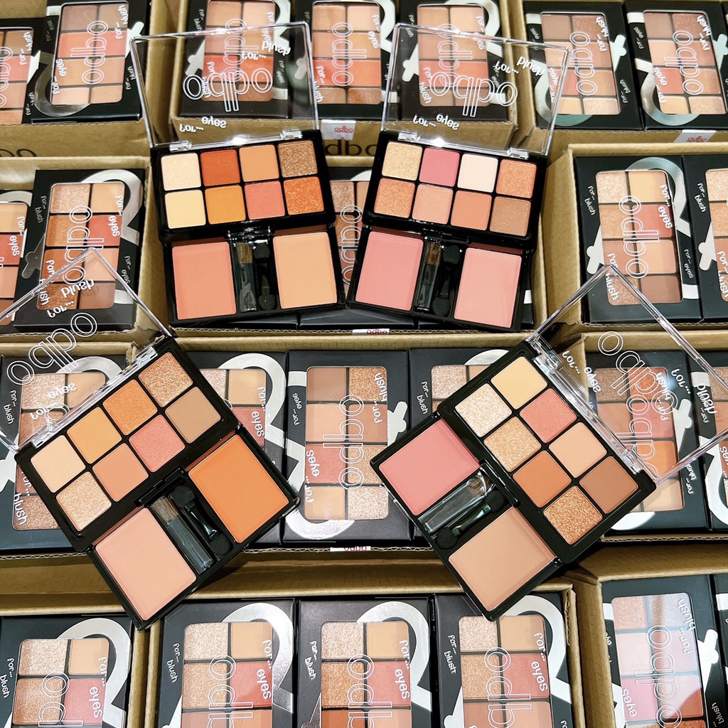 Bảng màu mắt kèm má hồng ODBO - For Eyes For Blush ODS01 20g
