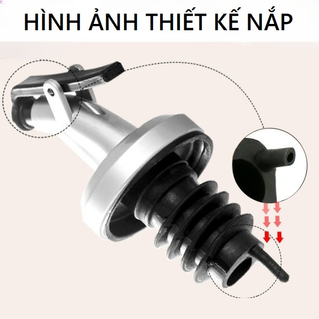 Chai đựng dầu ăn nước mắm bằng thủy tinh an toàn cho sức khỏe, Bình rót dầu ăn thông minh