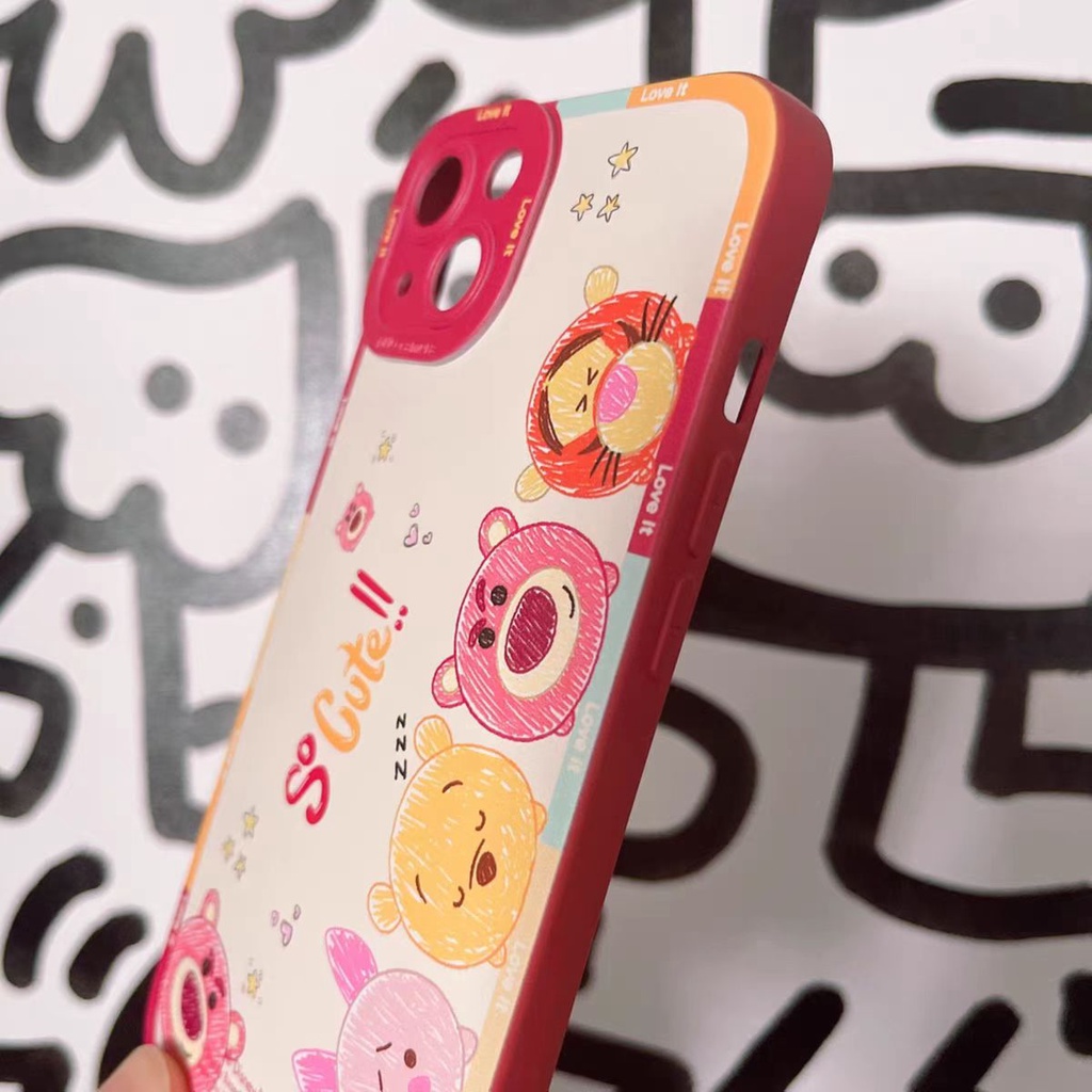 Ốp Điện Thoại TPU Họa Tiết Disney Cho iPhone 14 14pro 14Plus 14prm 13 13pro 13prm 11 7Plus 8Plus Xr XS 12 Pro Max