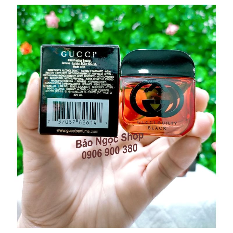 Nước Hoa Mini Gucci Guilty Black -5ml -Nữ -EDT