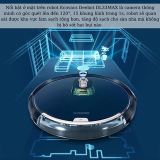 Máy Robot hút bụi lau nhà Ec0vacs Deebot DL33MAX