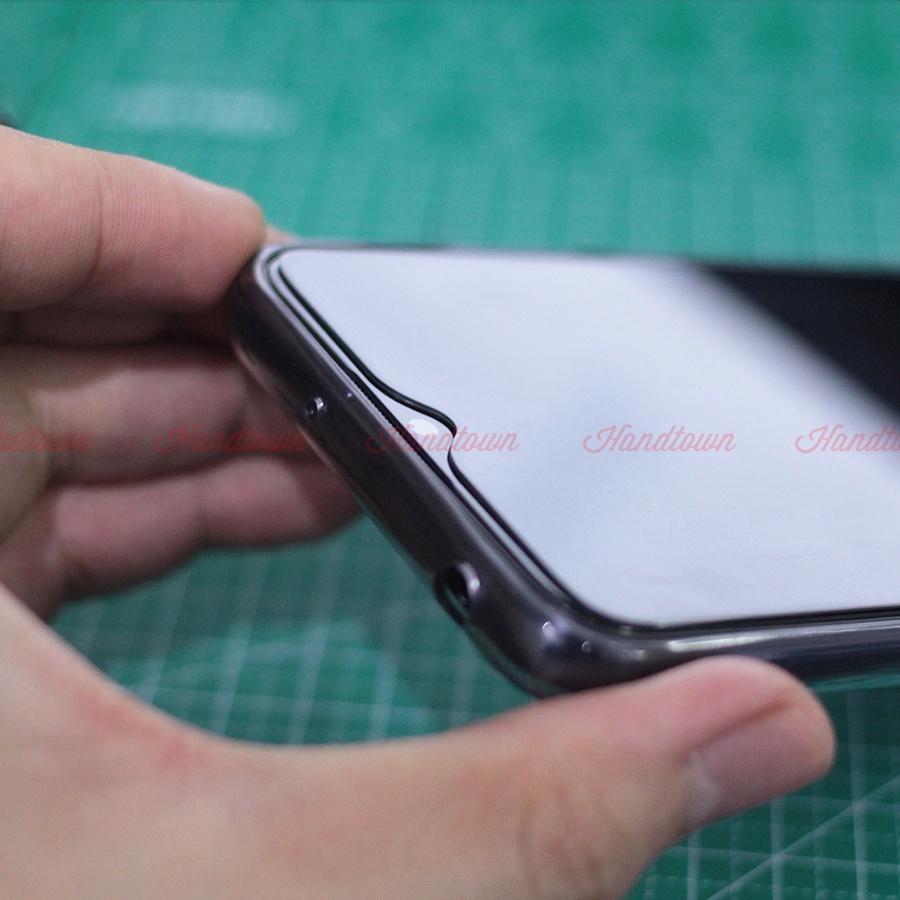 Miếng dán kính cường lực full màn Realme Narzo 50i / 50i Prime / Narzo 50 4G 2022 full keo chống va đập chống sốc 21D 9H