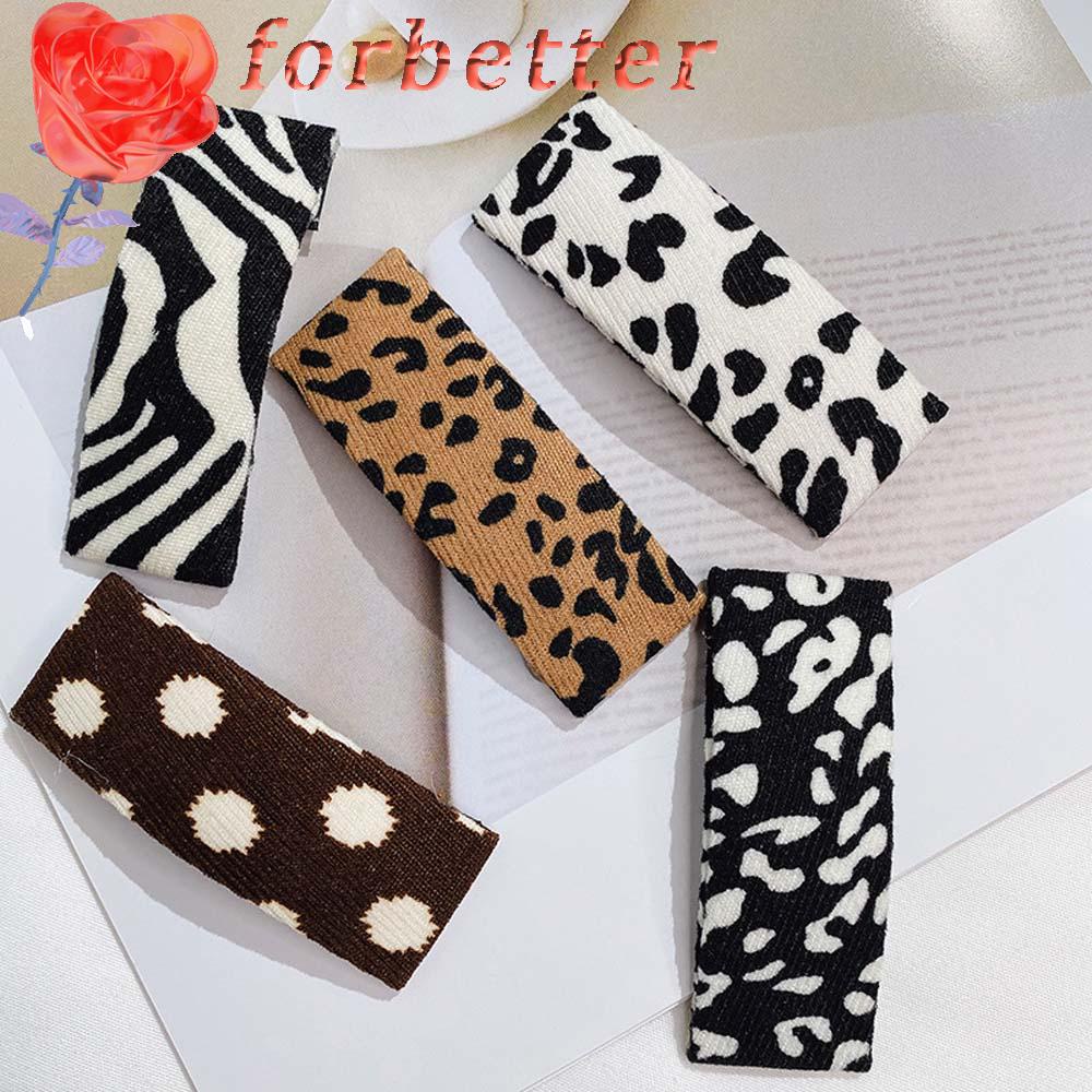 Kẹp Tóc Họa Tiết Bò Sữa Dễ Thương Dành Cho Nữ