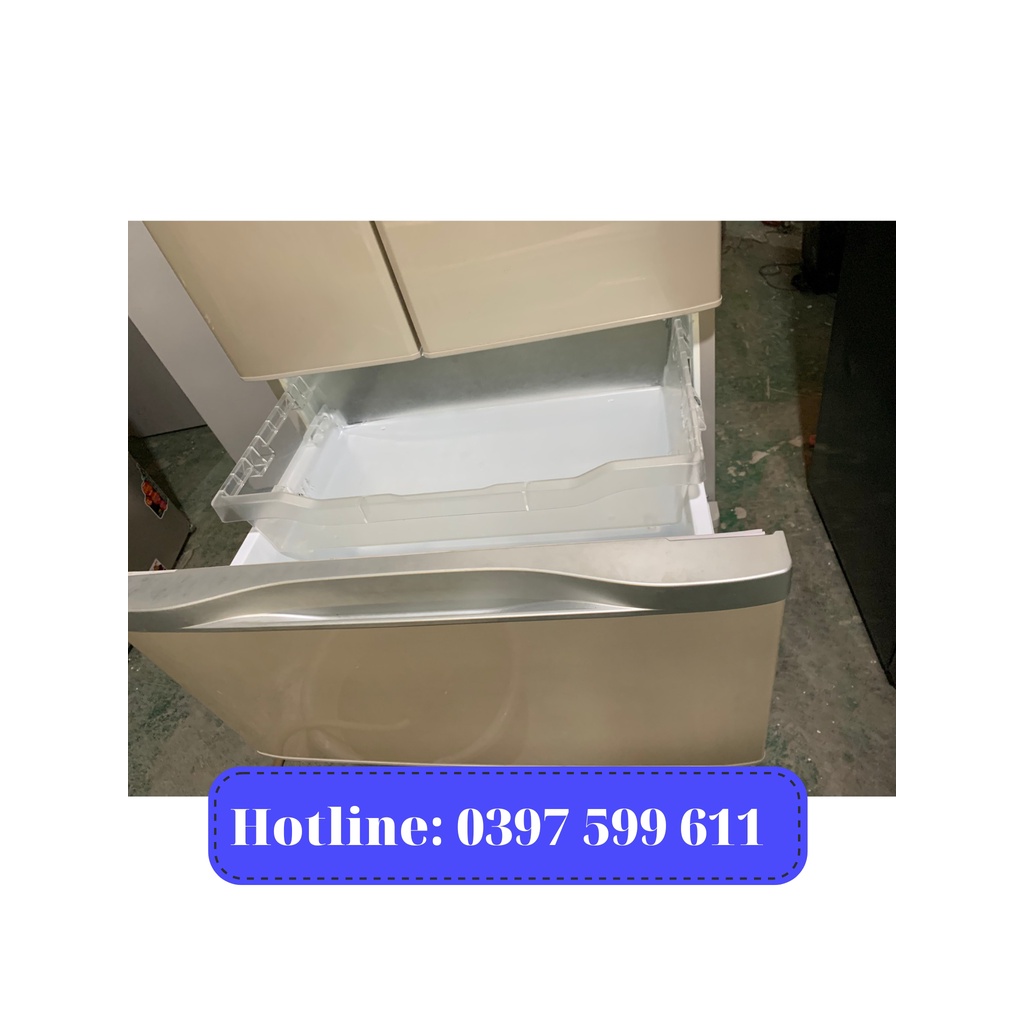 Tủ lạnh Nhật bãi Toshiba GR-F51FS với 510 lít làm đá tự động Nhật Bãi Phát Đạt bảo hành 12 tháng