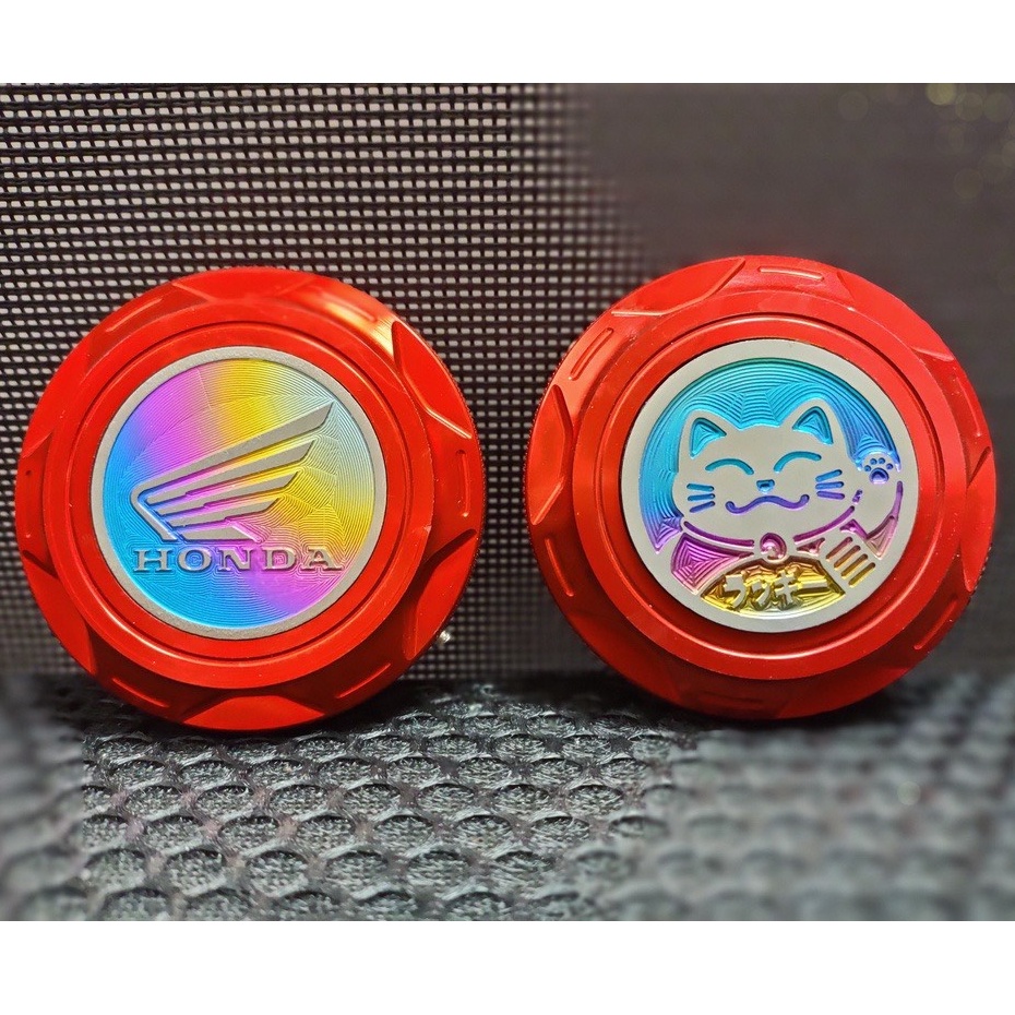 ⭐ NẮP BÌNH XĂNG TEM TITAN nhiều màu sắc và Tem Yêu Thích, tô điểm cho nắp bình xăng của bạn ⭐