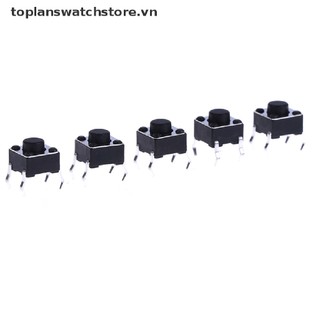 Set 20 Công Tắc Nút Nhấn 4 Chốt 6 * 6 * 5mm