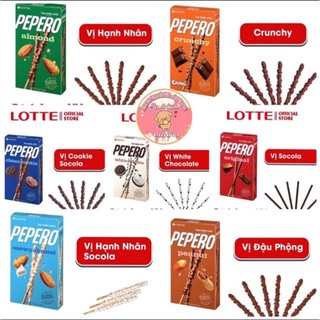 Bánh que socola pepero lotee nhập khẩu hàng quốc