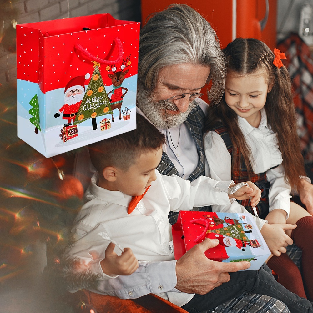 Túi Quà Giáng Sinh Túi Quà Trẻ Em Túi Đóng Gói Túi Xách Túi Bao Bì Sinh Nhật Túi Đựng Quà Túi Xách Túi Giấy