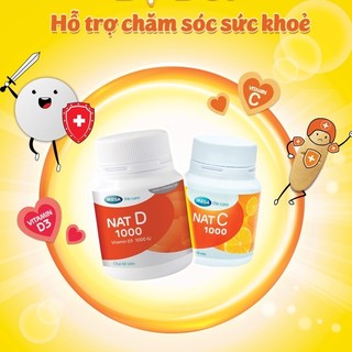 Natc 1000 lọ 60 viên bổ sung vitamin c