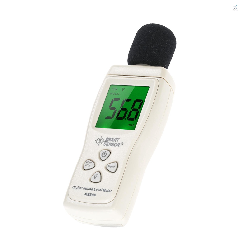 Máy Đo Độ Ồn Kỹ Thuật Số Cảm Biến Thông Minh Mini Màn Hình LCD 30-130dBA