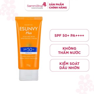 Kem Chống Nắng Esunvy Plus Sun Care Body Whitening Cream (Tuýp 70g)