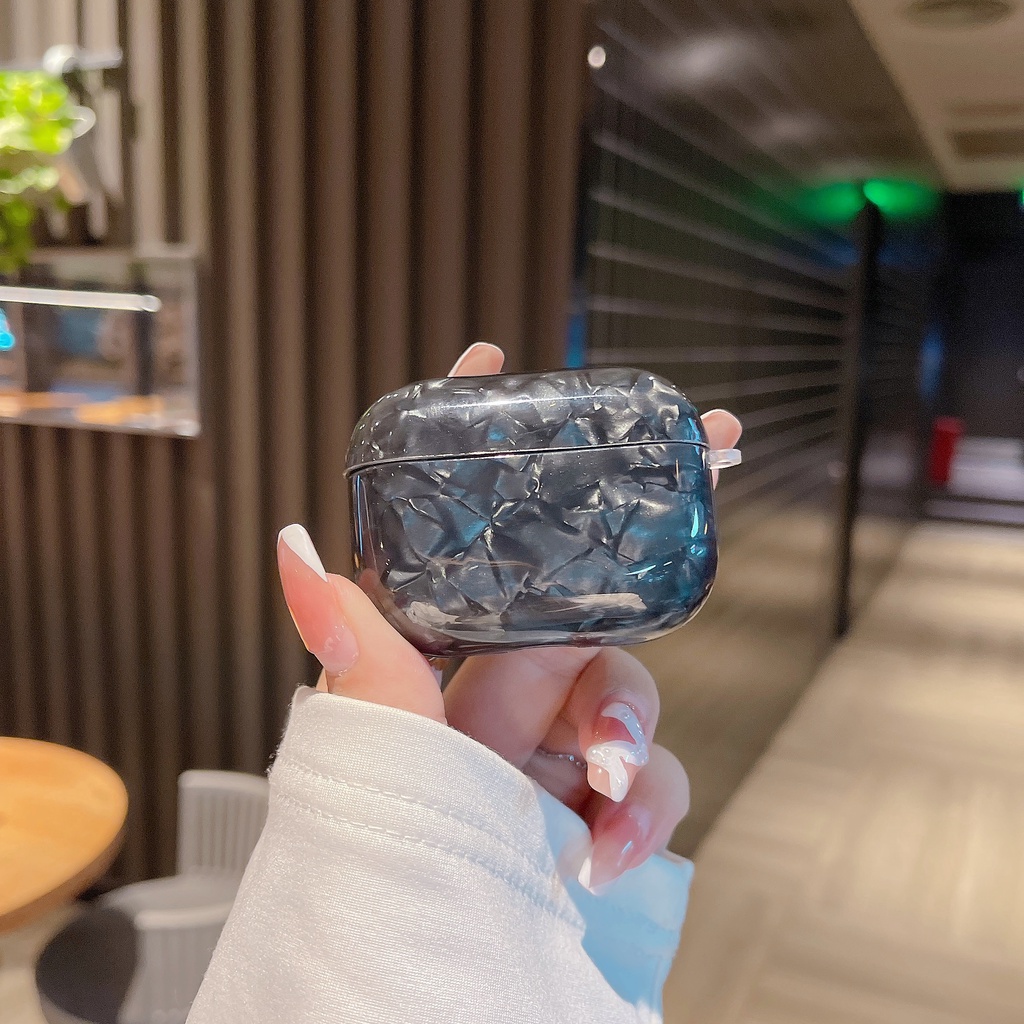 Vỏ Bảo Vệ Hộp Sạc Tai nghe không dây AirPods 1 2 Pro2 2022 gen3 2021 Bằng TPU Silicone Mềm Họa Tiết Lấp Lánh