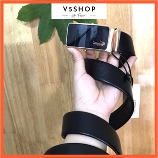 Thắt lưng da nam khóa lăn cao cấp. dây nịt nam da cao cấp mạ vàng nam tính tld1