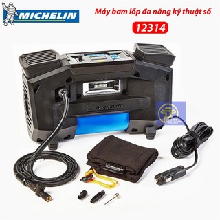 Máy bơm lốp xe ô tô michelin 12314 kĩ thuật số 2 piston cao cấp