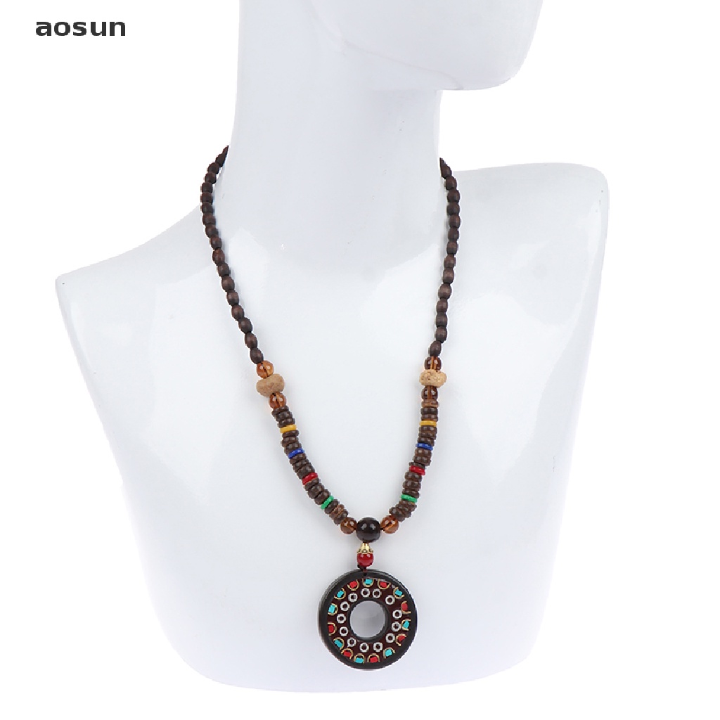 Aosun Vòng cổ Phong Cách Phật Giáo Nepal