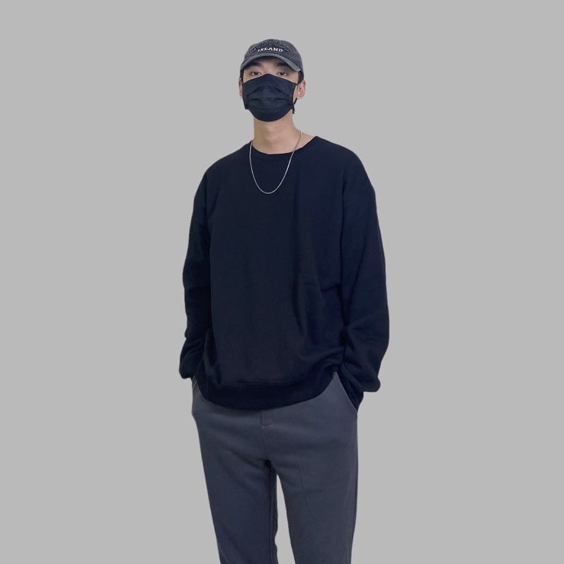 Áo sweater basic chất nỉ bông dáng rộng Brokeboiz