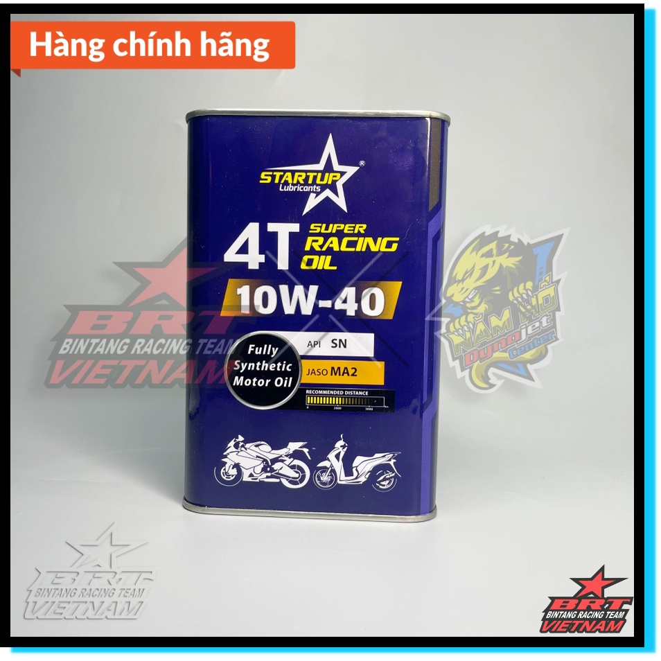 NHỚT STARTUP 10W-40  DÀNH CHO XE MÁY-BRT- Hàng chính hãng